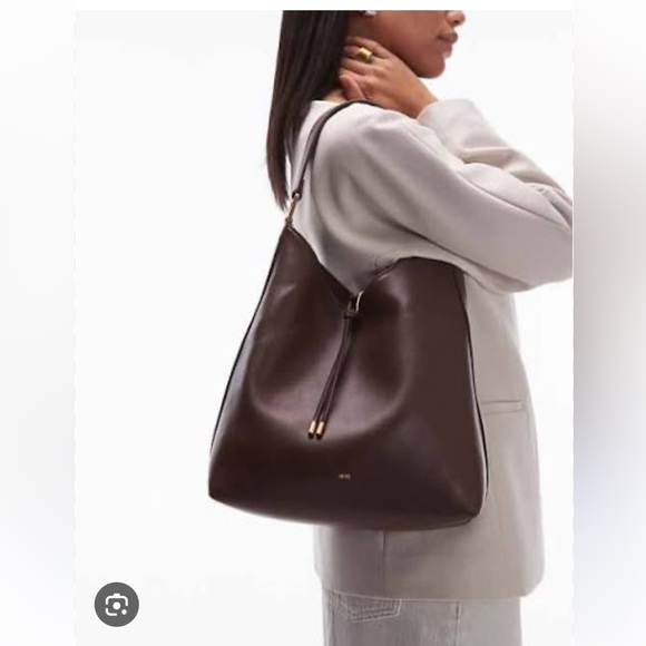 Aria shoulder bag JW PEI brown leather - Picture 7 of 7